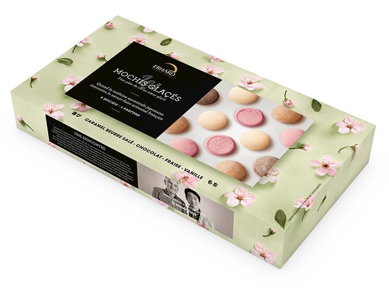 8 mochis glacés assortiment classique