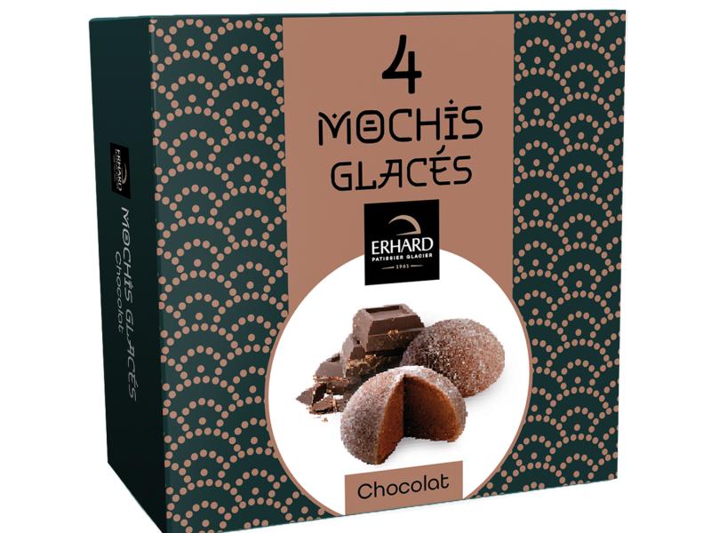 4 Mochis Chocolat