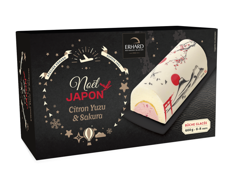 erhard bûche glacée destination japon étui