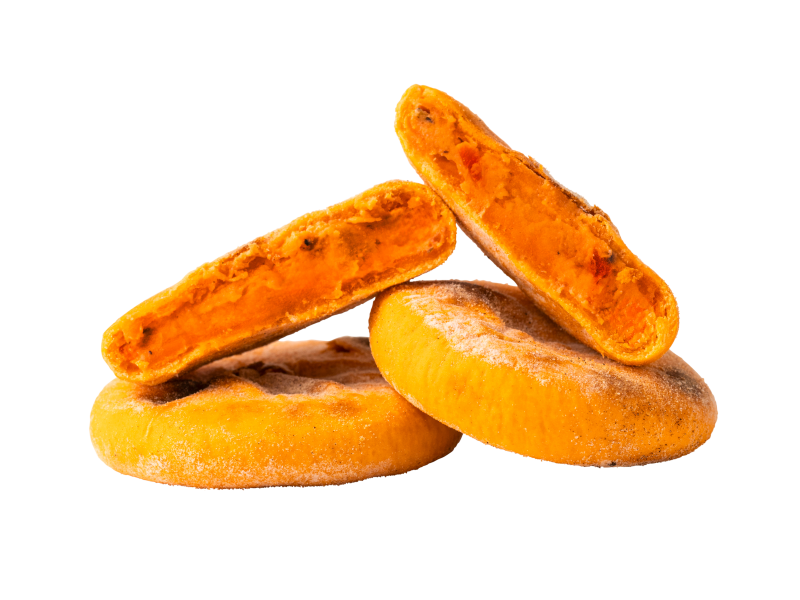 9 petits naans aux légumes du soleil Erhard Traiteur