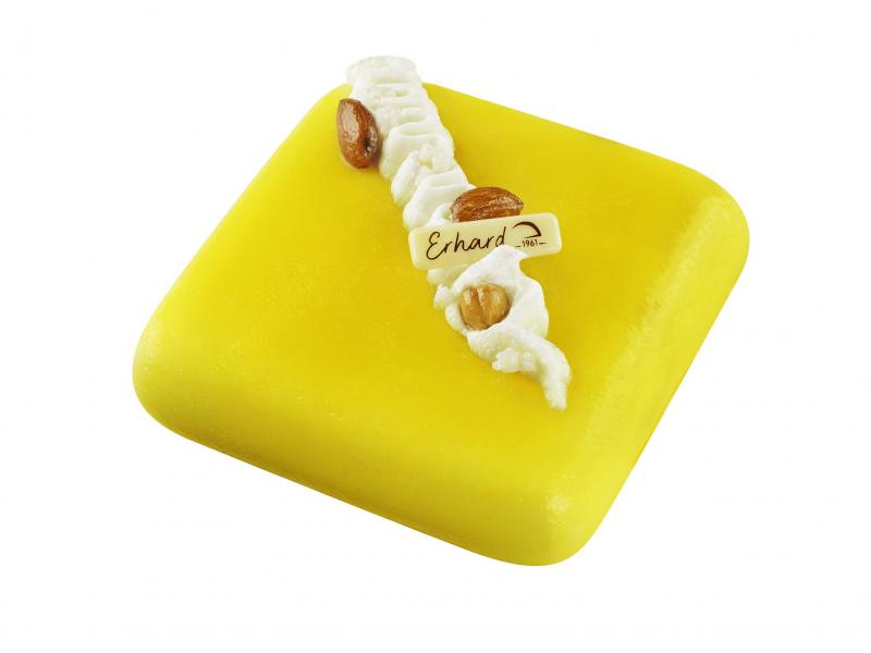 Entremets citron noisette Élodie Condemi erhard pâtissier glacier